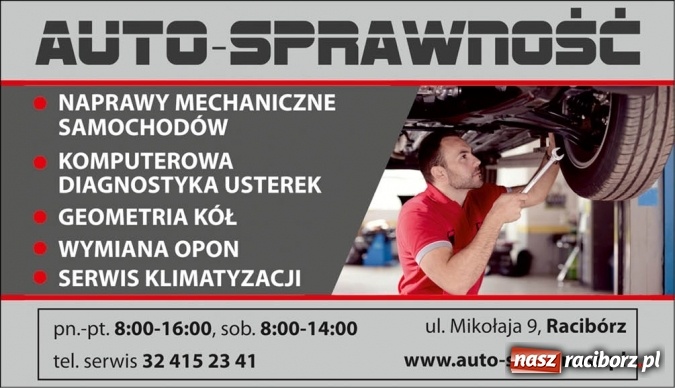 Zdjęcie w galerii na portalu naszraciborz.pl: Kierowco! Idzie zima - czas zadbać o swój samochód wiadomości z regionu