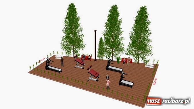 Zdjęcie w galerii na portalu naszraciborz.pl: Hetmański relaks - Markowice chcą siłowni pod chmurką  wiadomości z regionu