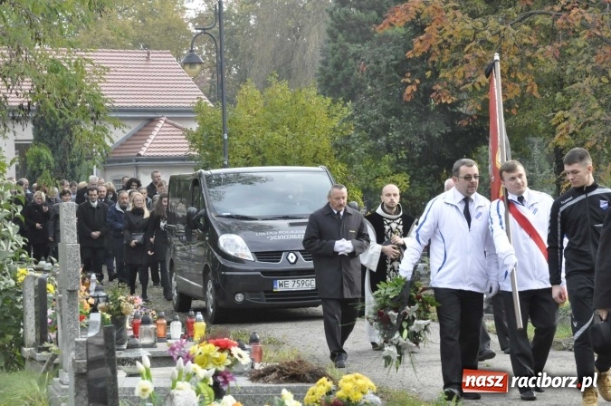 Zdjęcie w galerii na portalu naszraciborz.pl: Ostatnie pożegnanie śp. Grzegorza Pieronkiewicza - materiał wideo wiadomości z regionu