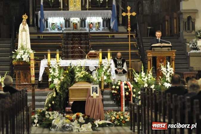 Zdjęcie w galerii na portalu naszraciborz.pl: Ostatnie pożegnanie śp. Grzegorza Pieronkiewicza - materiał wideo wiadomości z regionu