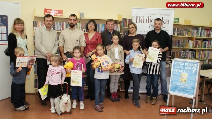 Zdjęcie w galerii na portalu naszraciborz.pl: Rodzinna sobota z Kubusiem Puchatkiem w bibliotece  wiadomości z regionu