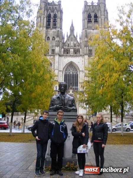 Zdjęcie w galerii na portalu naszraciborz.pl: Uczniowie i nauczyciele Gimnazjum nr 5 z wizytą w Belgii  wiadomości z regionu