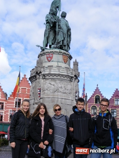 Zdjęcie w galerii na portalu naszraciborz.pl: Uczniowie i nauczyciele Gimnazjum nr 5 z wizytą w Belgii  wiadomości z regionu