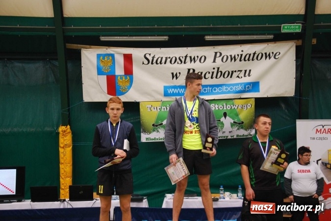 Zdjęcie w galerii na portalu naszraciborz.pl: II Turniej tenisa stołowego o Puchar Starosty w Rudach wiadomości z regionu