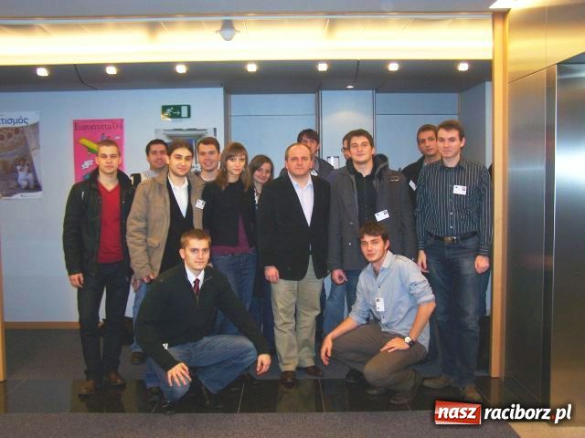 Zdjęcie w galerii na portalu naszraciborz.pl: Młodzież w Brukseli wiadomości z regionu