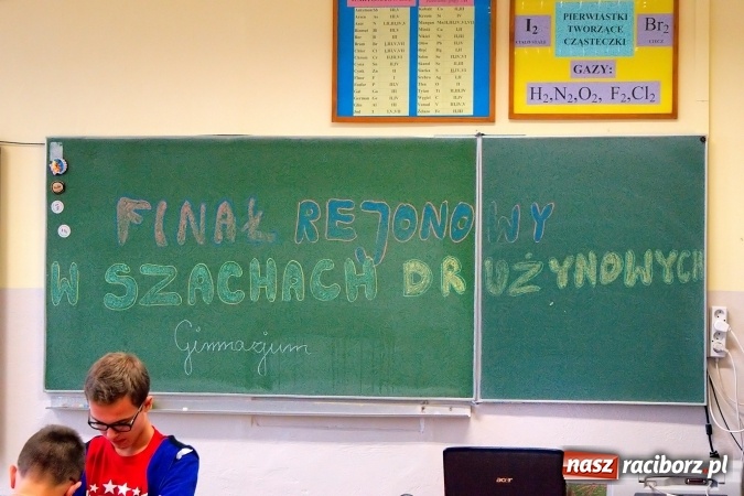 Zdjęcie w galerii na portalu naszraciborz.pl: Finał rejonowy w szachach drużynowych w Tworkowie. Raciborskie G1 zwycięskie wiadomości z regionu