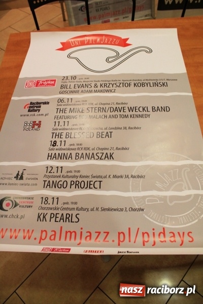 Zdjęcie w galerii na portalu naszraciborz.pl: Już niebawem Dni Palm Jazz w Raciborzu. Legendarny Mike Stern wystąpi w RCK! wiadomości z regionu