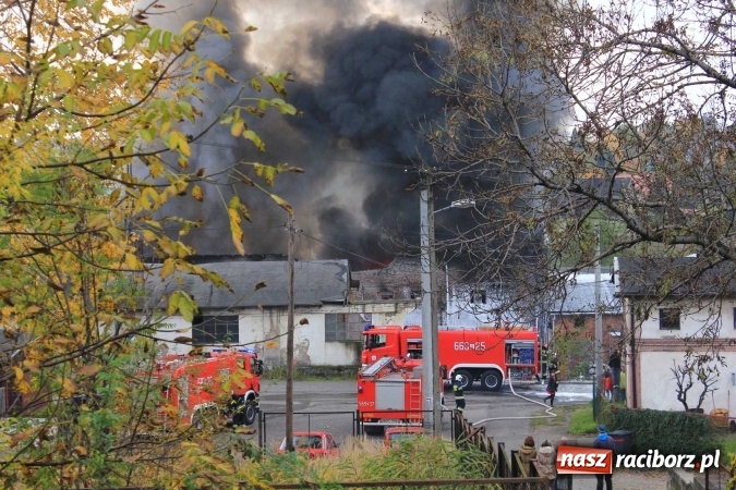 Zdjęcie w galerii na portalu naszraciborz.pl: Ogromny pożar hali przy ul. Zakładowej w Raciborzu Brzeziu. Byliśmy na miejscu od początku akcji. FOTO I WIDEO wiadomości z regionu