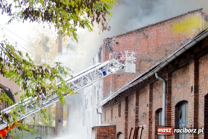 Zdjęcie w galerii na portalu naszraciborz.pl: Ogromny pożar hali przy ul. Zakładowej w Raciborzu Brzeziu. Byliśmy na miejscu od początku akcji. FOTO I WIDEO wiadomości z regionu