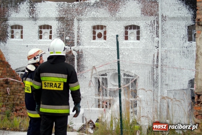 Zdjęcie w galerii na portalu naszraciborz.pl: Ogromny pożar hali przy ul. Zakładowej w Raciborzu Brzeziu. Byliśmy na miejscu od początku akcji. FOTO I WIDEO wiadomości z regionu