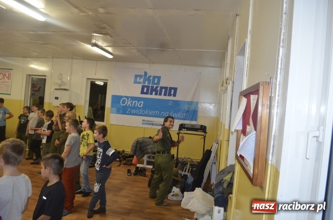 Zdjęcie w galerii na portalu naszraciborz.pl: Harcerze z Raciborza na biwaku w Brzeźnicy wiadomości z regionu