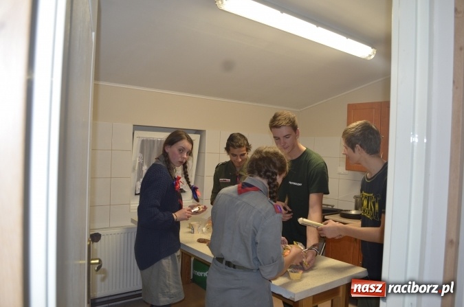 Zdjęcie w galerii na portalu naszraciborz.pl: Harcerze z Raciborza na biwaku w Brzeźnicy wiadomości z regionu