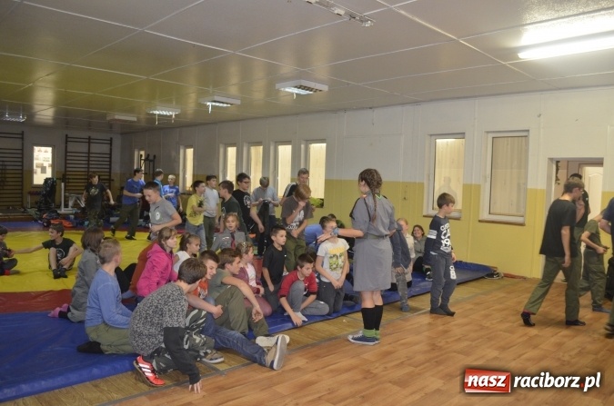 Zdjęcie w galerii na portalu naszraciborz.pl: Harcerze z Raciborza na biwaku w Brzeźnicy wiadomości z regionu