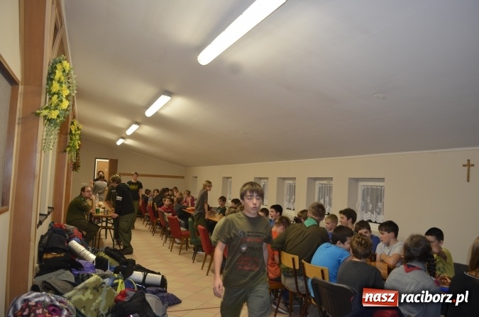 Zdjęcie w galerii na portalu naszraciborz.pl: Harcerze z Raciborza na biwaku w Brzeźnicy wiadomości z regionu