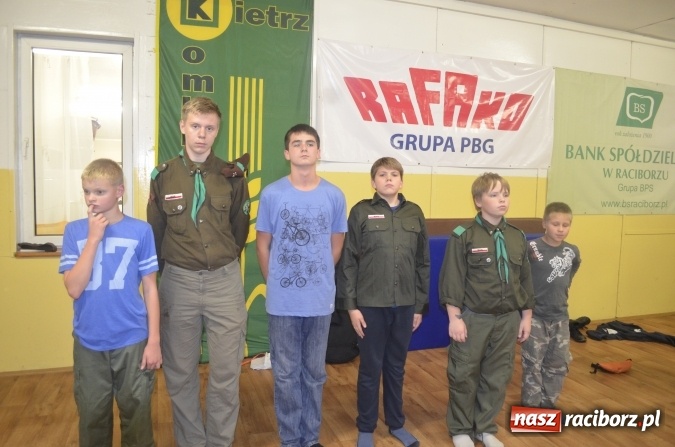 Zdjęcie w galerii na portalu naszraciborz.pl: Harcerze z Raciborza na biwaku w Brzeźnicy wiadomości z regionu
