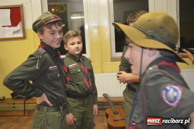 Zdjęcie w galerii na portalu naszraciborz.pl: Harcerze z Raciborza na biwaku w Brzeźnicy wiadomości z regionu