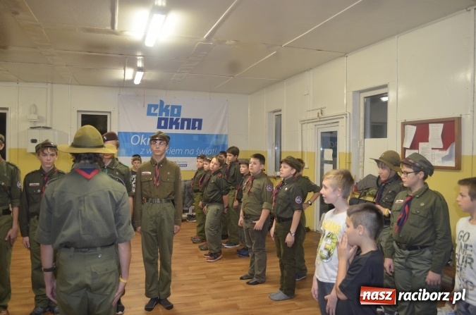 Zdjęcie w galerii na portalu naszraciborz.pl: Harcerze z Raciborza na biwaku w Brzeźnicy wiadomości z regionu