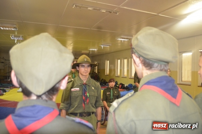 Zdjęcie w galerii na portalu naszraciborz.pl: Harcerze z Raciborza na biwaku w Brzeźnicy wiadomości z regionu