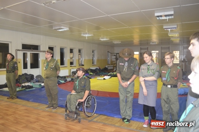 Zdjęcie w galerii na portalu naszraciborz.pl: Harcerze z Raciborza na biwaku w Brzeźnicy wiadomości z regionu