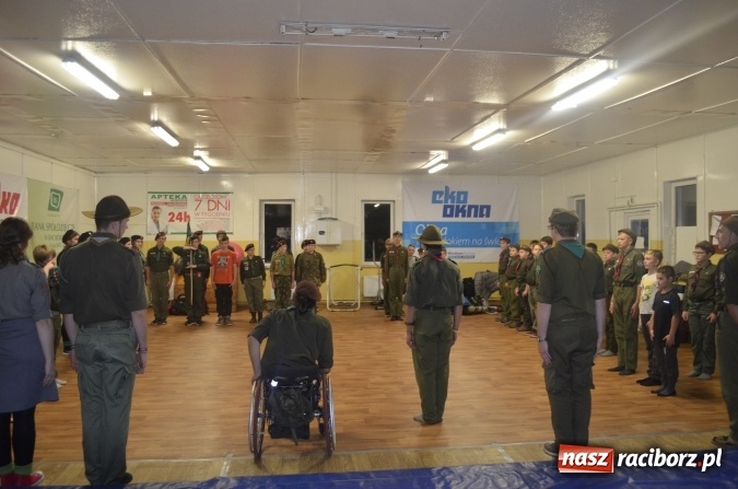 Zdjęcie w galerii na portalu naszraciborz.pl: Harcerze z Raciborza na biwaku w Brzeźnicy wiadomości z regionu