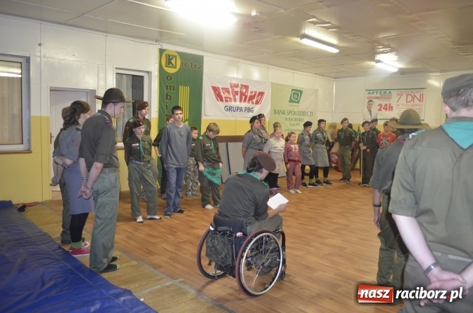 Zdjęcie w galerii na portalu naszraciborz.pl: Harcerze z Raciborza na biwaku w Brzeźnicy wiadomości z regionu