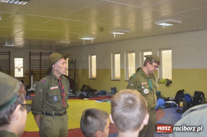 Zdjęcie w galerii na portalu naszraciborz.pl: Harcerze z Raciborza na biwaku w Brzeźnicy wiadomości z regionu