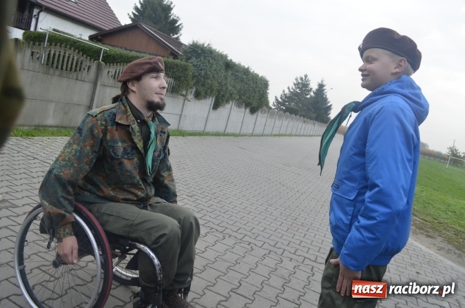 Zdjęcie w galerii na portalu naszraciborz.pl: Harcerze z Raciborza na biwaku w Brzeźnicy wiadomości z regionu