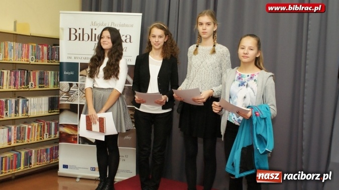 Zdjęcie w galerii na portalu naszraciborz.pl: Być Mistrzem Kaligrafii, czyli IV Powiatowy Konkurs Pięknego Pisania w bibliotece wiadomości z regionu