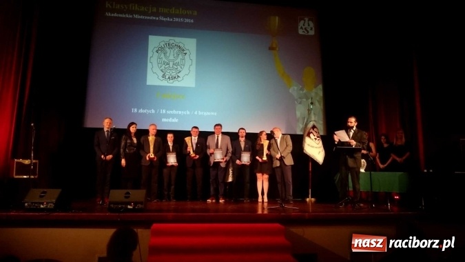 Zdjęcie w galerii na portalu naszraciborz.pl: VII Gala Śląskiego Sportu Akademickiego - sukces raciborskiej PWSZ wiadomości z regionu