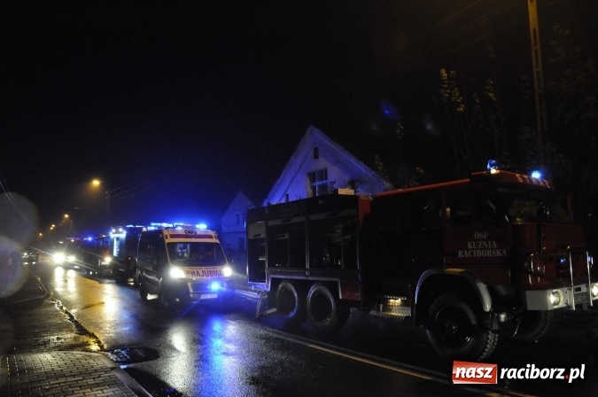 Zdjęcie w galerii na portalu naszraciborz.pl: Pożar w domu przy ulicy Kozielskiej w Kuźni Raciborskiej wiadomości z regionu