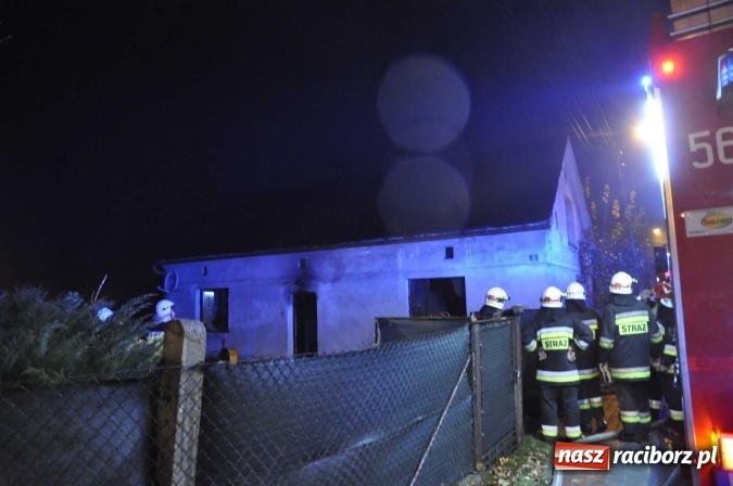 Zdjęcie w galerii na portalu naszraciborz.pl: Pożar w domu przy ulicy Kozielskiej w Kuźni Raciborskiej wiadomości z regionu