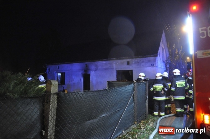 Zdjęcie w galerii na portalu naszraciborz.pl: Pożar w domu przy ulicy Kozielskiej w Kuźni Raciborskiej wiadomości z regionu