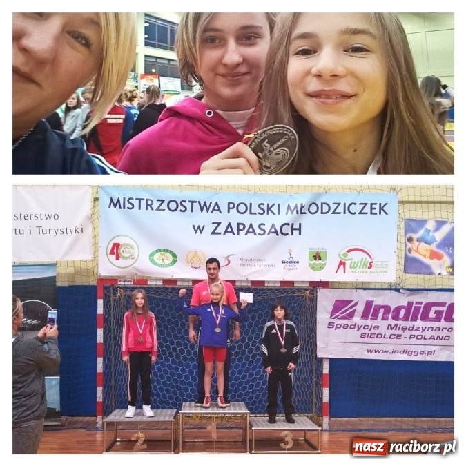 Zdjęcie w galerii na portalu naszraciborz.pl: Kamila Kasprów druga na Mistrzostwach Polski w zapasach  wiadomości z regionu