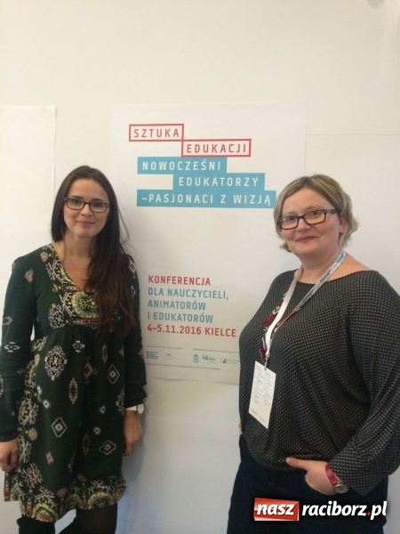 Zdjęcie w galerii na portalu naszraciborz.pl: Nauczycielka z SP 1 na kieleckiej konferencji Nowocześni edukatorzy - pasjonaci z wizją wiadomości z regionu