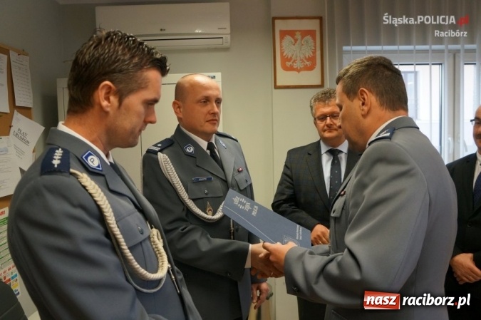 Zdjęcie w galerii na portalu naszraciborz.pl: Zmiany w krzyżanowickim komisariacie - podinsp. Bogdan Gładysz nowym komendantem wiadomości z regionu