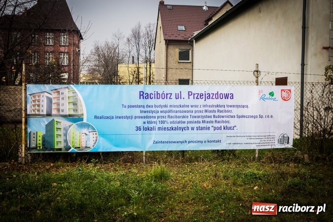 Zdjęcie w galerii na portalu naszraciborz.pl: Przy ulicy Przejazdowej ruszyła budowa nowych mieszkań Raciborskiego Towarzystwa Budownictwa Społecznego wiadomości z regionu