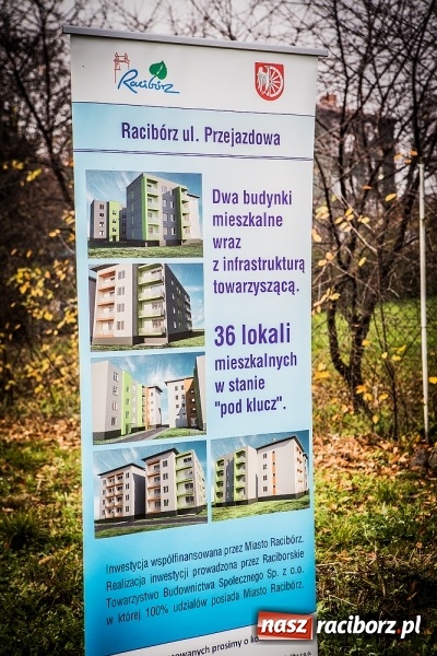 Zdjęcie w galerii na portalu naszraciborz.pl: Przy ulicy Przejazdowej ruszyła budowa nowych mieszkań Raciborskiego Towarzystwa Budownictwa Społecznego wiadomości z regionu