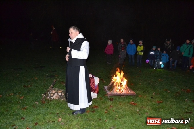 Zdjęcie w galerii na portalu naszraciborz.pl: Święty Marcin na dziedzińcu Starego Opactwa w Rudach  wiadomości z regionu