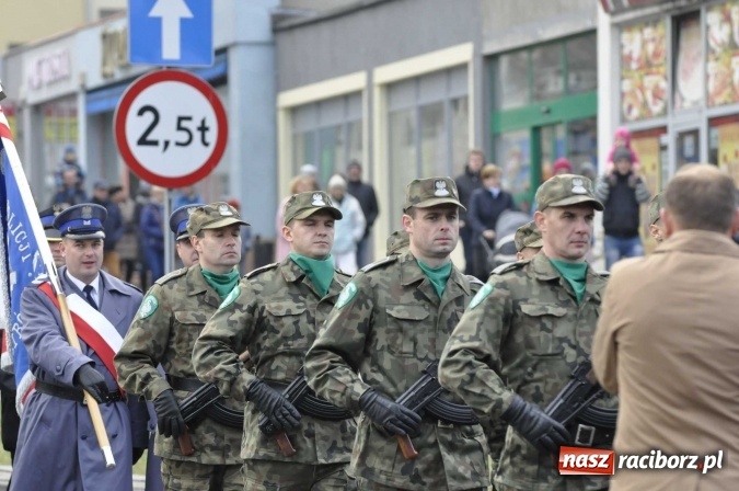 Zdjęcie w galerii na portalu naszraciborz.pl: Raciborskie obchody 98. rocznicy odzyskania przez POLSKĘ niepodległości FOTO I WIDEO wiadomości z regionu