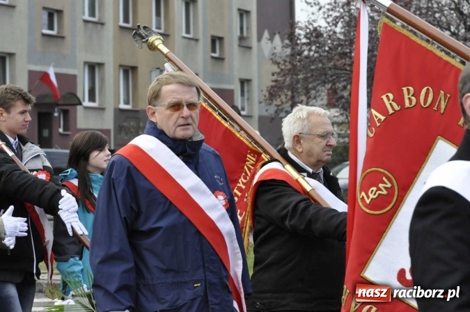 Zdjęcie w galerii na portalu naszraciborz.pl: Raciborskie obchody 98. rocznicy odzyskania przez POLSKĘ niepodległości FOTO I WIDEO wiadomości z regionu