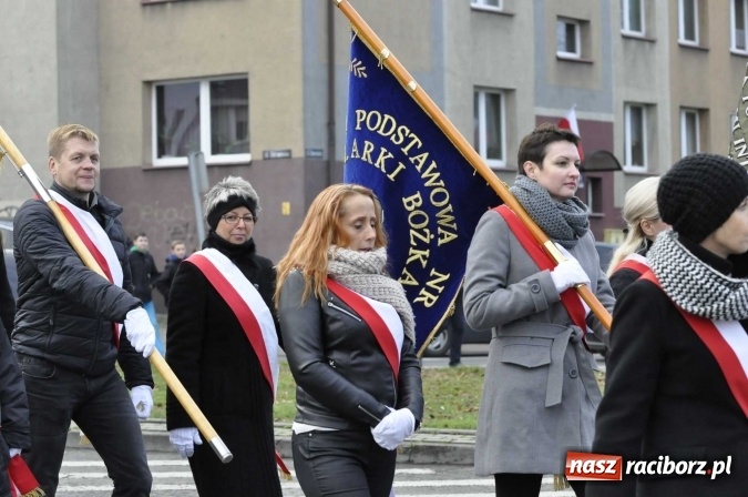 Zdjęcie w galerii na portalu naszraciborz.pl: Raciborskie obchody 98. rocznicy odzyskania przez POLSKĘ niepodległości FOTO I WIDEO wiadomości z regionu