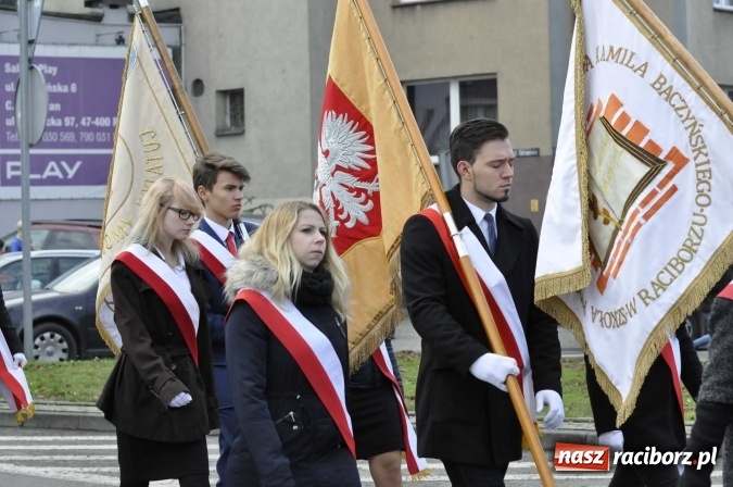 Zdjęcie w galerii na portalu naszraciborz.pl: Raciborskie obchody 98. rocznicy odzyskania przez POLSKĘ niepodległości FOTO I WIDEO wiadomości z regionu