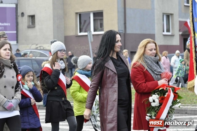 Zdjęcie w galerii na portalu naszraciborz.pl: Raciborskie obchody 98. rocznicy odzyskania przez POLSKĘ niepodległości FOTO I WIDEO wiadomości z regionu