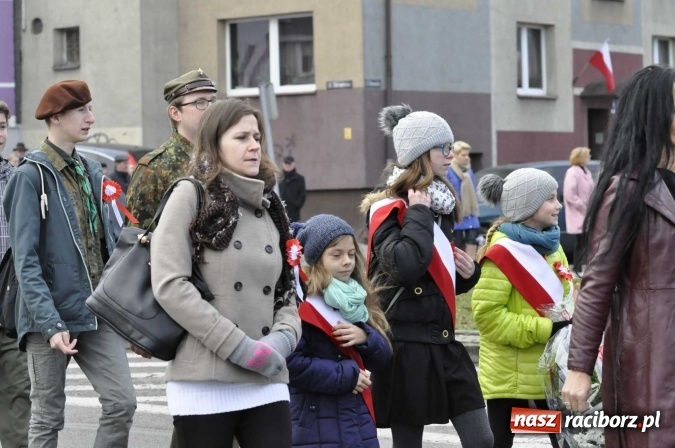 Zdjęcie w galerii na portalu naszraciborz.pl: Raciborskie obchody 98. rocznicy odzyskania przez POLSKĘ niepodległości FOTO I WIDEO wiadomości z regionu