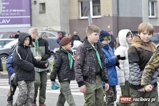 Zdjęcie w galerii na portalu naszraciborz.pl: Raciborskie obchody 98. rocznicy odzyskania przez POLSKĘ niepodległości FOTO I WIDEO wiadomości z regionu