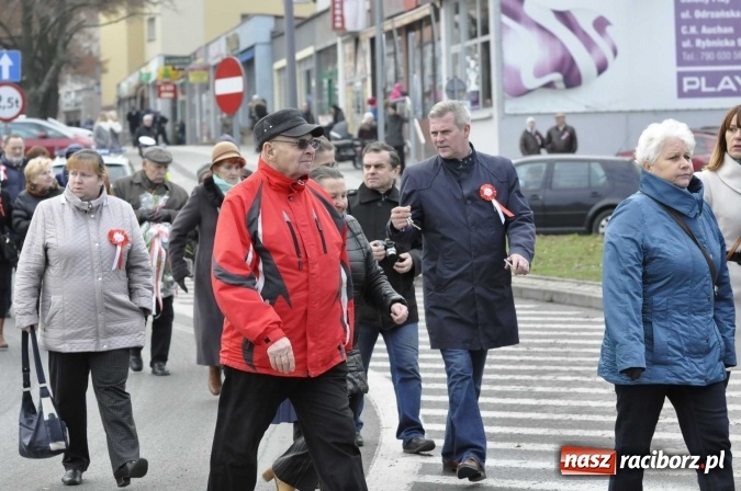 Zdjęcie w galerii na portalu naszraciborz.pl: Raciborskie obchody 98. rocznicy odzyskania przez POLSKĘ niepodległości FOTO I WIDEO wiadomości z regionu