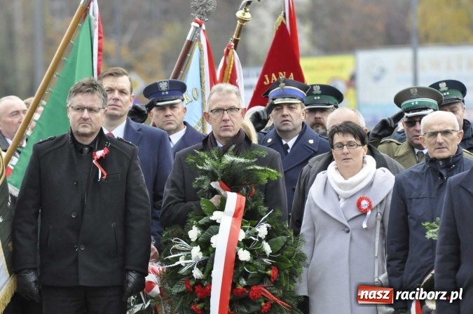Zdjęcie w galerii na portalu naszraciborz.pl: Raciborskie obchody 98. rocznicy odzyskania przez POLSKĘ niepodległości FOTO I WIDEO wiadomości z regionu