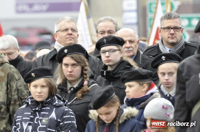 Zdjęcie w galerii na portalu naszraciborz.pl: Raciborskie obchody 98. rocznicy odzyskania przez POLSKĘ niepodległości FOTO I WIDEO wiadomości z regionu