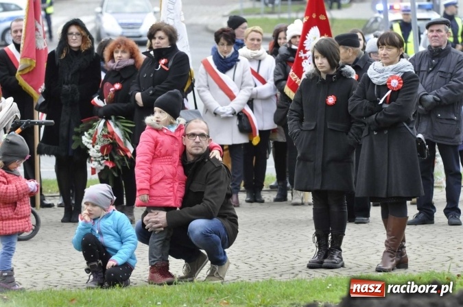Zdjęcie w galerii na portalu naszraciborz.pl: Raciborskie obchody 98. rocznicy odzyskania przez POLSKĘ niepodległości FOTO I WIDEO wiadomości z regionu