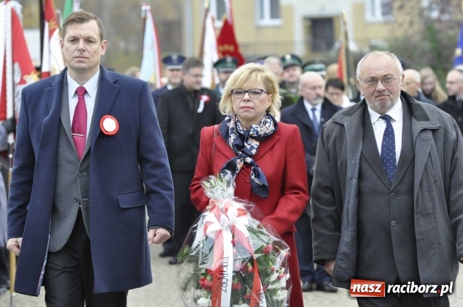 Zdjęcie w galerii na portalu naszraciborz.pl: Raciborskie obchody 98. rocznicy odzyskania przez POLSKĘ niepodległości FOTO I WIDEO wiadomości z regionu